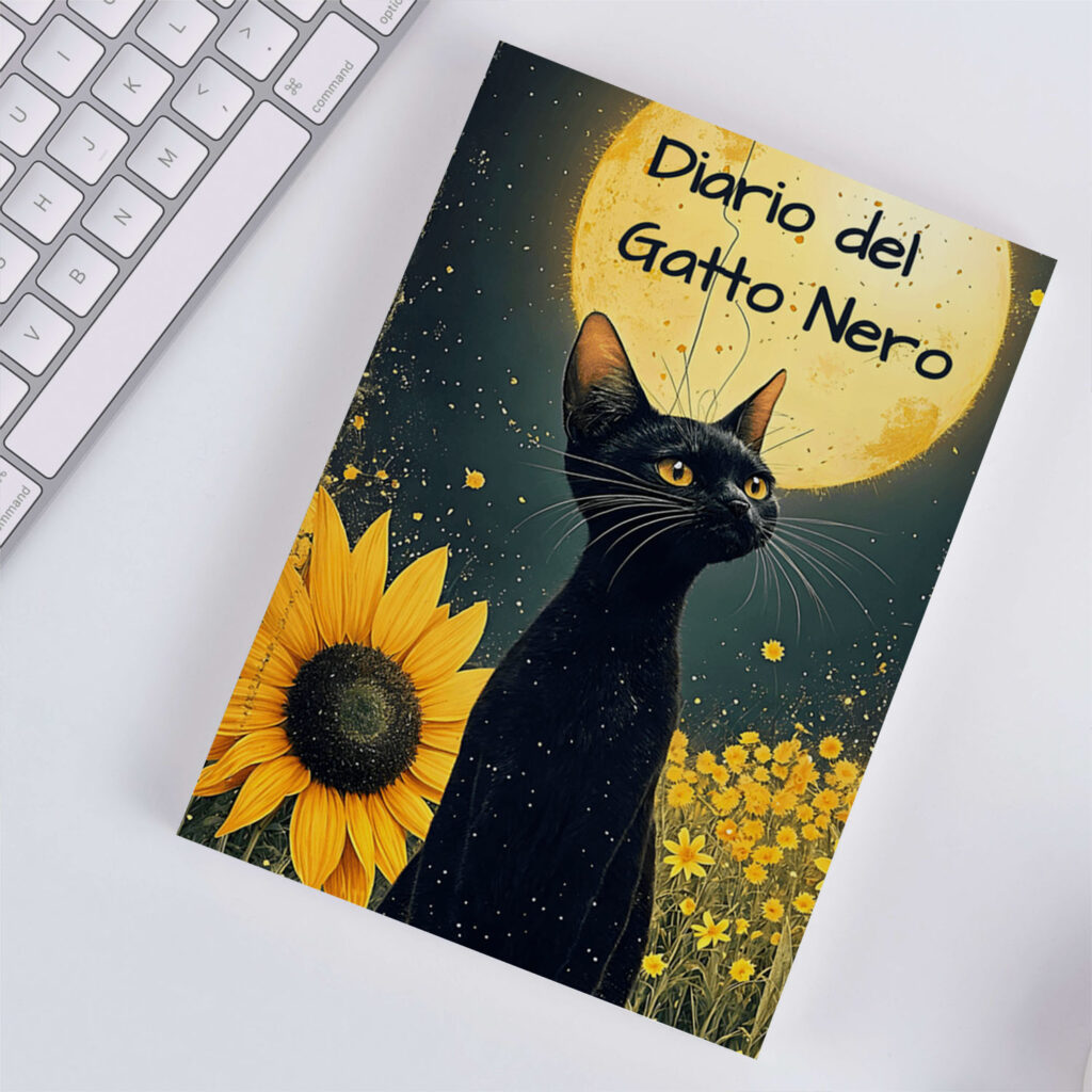 Il Gatto Nero sotto la Luna Piena