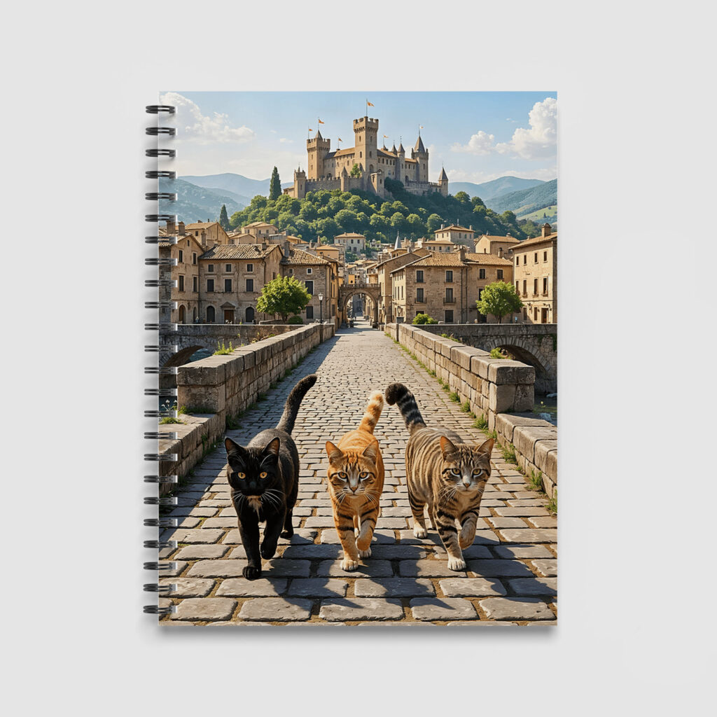 PP-SPIRALNTB-A4 - A4 Spiral Notebook Mockup